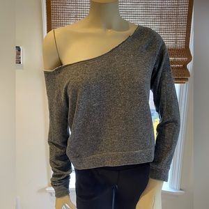 Cropped “Flashdance” Sweatshirt